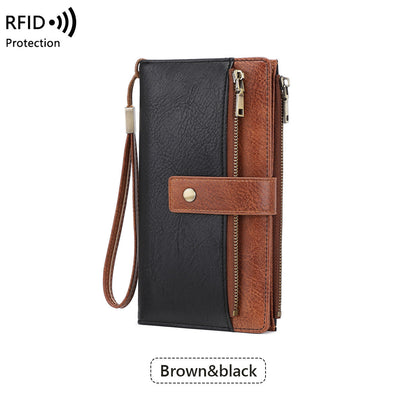 Women's RFID Blocking  Leather Wallet