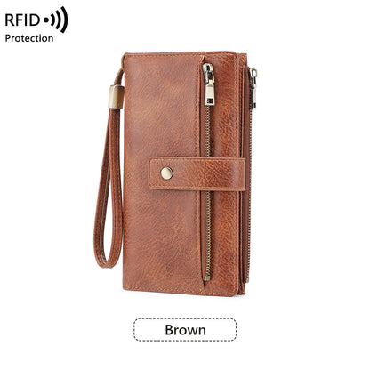 Women's RFID Blocking  Leather Wallet