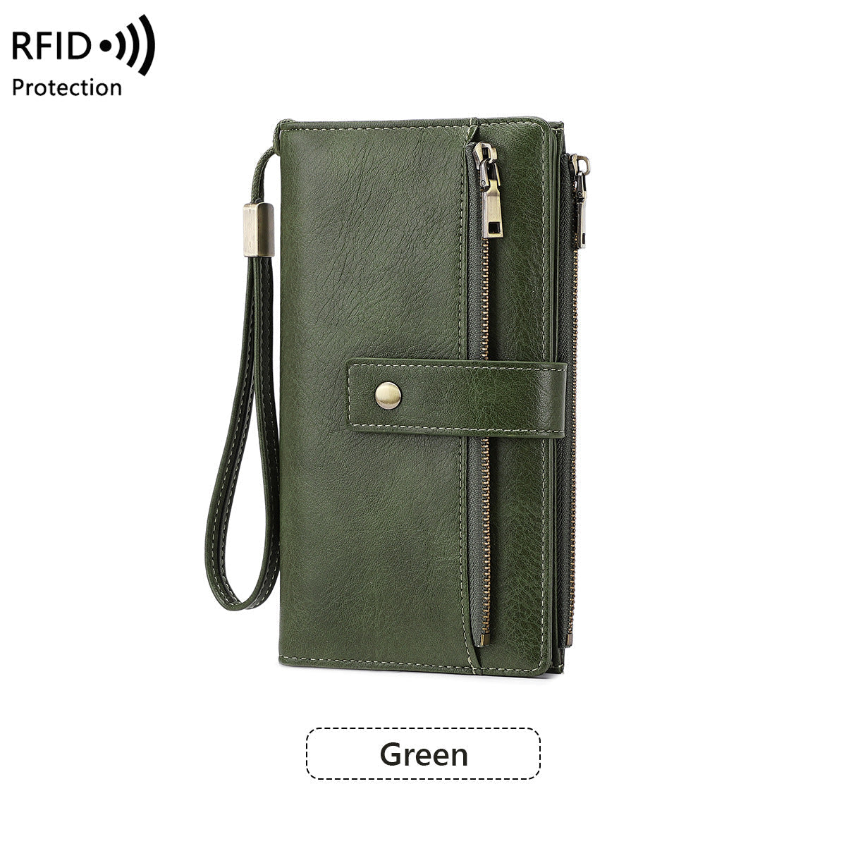 Women's RFID Blocking  Leather Wallet