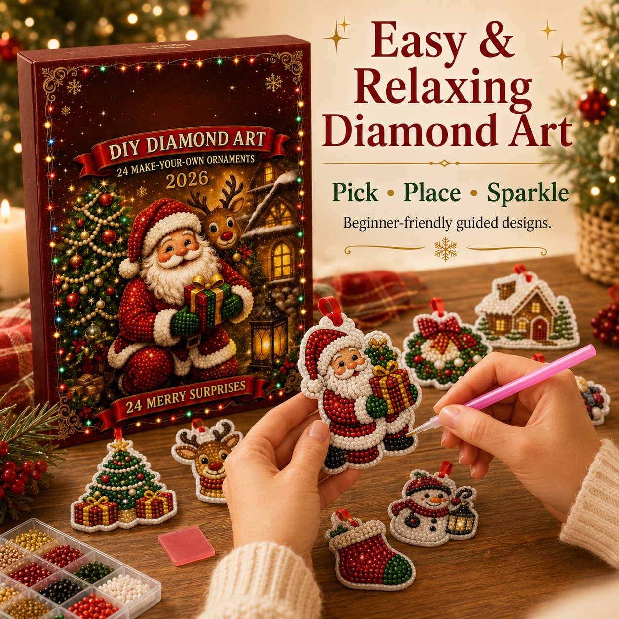 🎄 24 Christmas tree ornaments to make and hang
