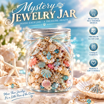 🎄✨Last Day 49% OFF✨ Mystery Jewelry Jar – Curated Sparkle Collection for a Beautiful Surprise