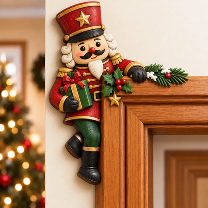 ⏳ Last Day 49% OFF – 🎄 3D Christmas Peekaboo Door Frame Corner Decor | 8 Festive Character Designs with Left & Right Options for Doorways, Entryways & Holiday Corners ✨
