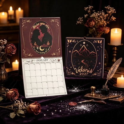 🌙 A Court of Thorns and Roses: Velaris 2027 Weekly Planner ✨ Officially Licensed Fantasy Organizer