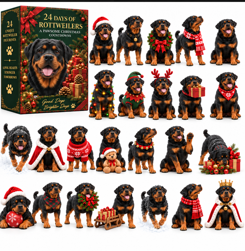 24 Days of Rottweilers – 24 Loyal Hearts, 24 Christmas Surprises