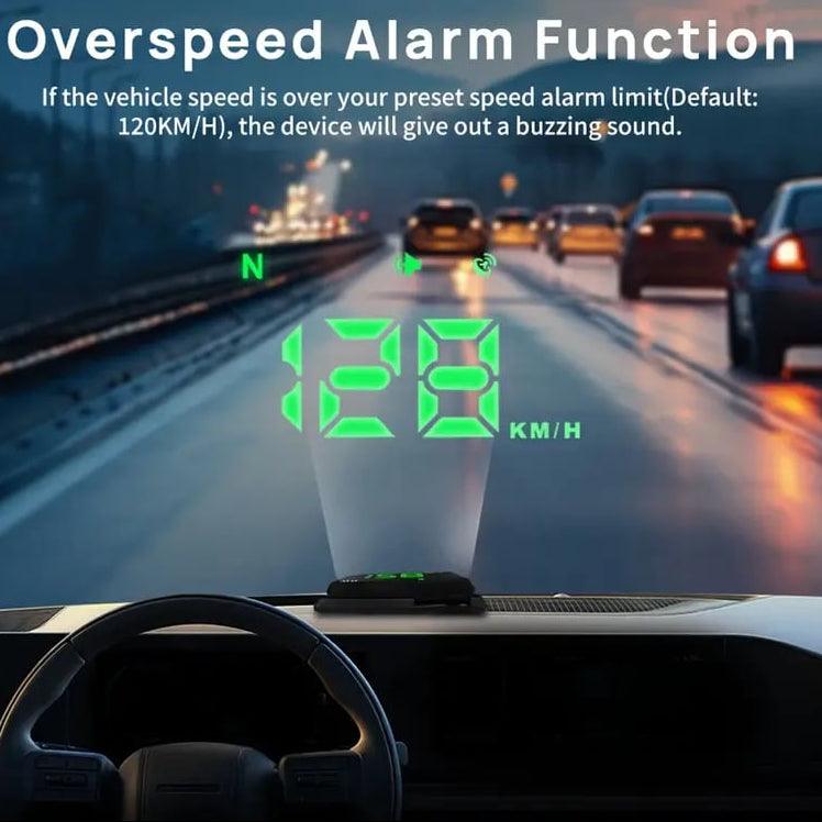 🔥🔥Head up Display Car GPS Digital Speedometer