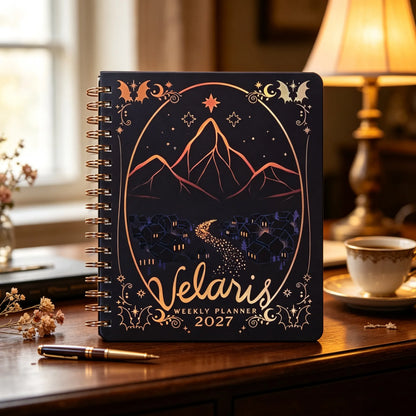 🌙 A Court of Thorns and Roses: Velaris 2027 Weekly Planner ✨ Officially Licensed Fantasy Organizer
