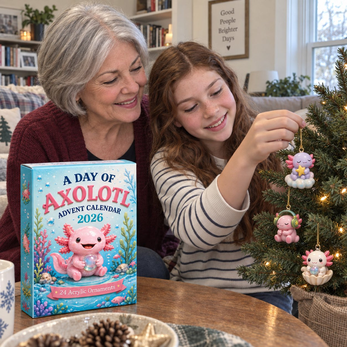🏆Early Holiday Sale 49% OFF🎄🦎A Day Of Axolotl Advent Calendar 2026