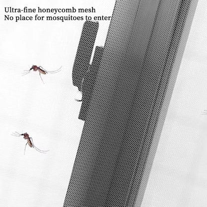 Self-Adhesive Window Fly Screen Mesh – Cut-to-Size Insect & Mosquito Net for Windows