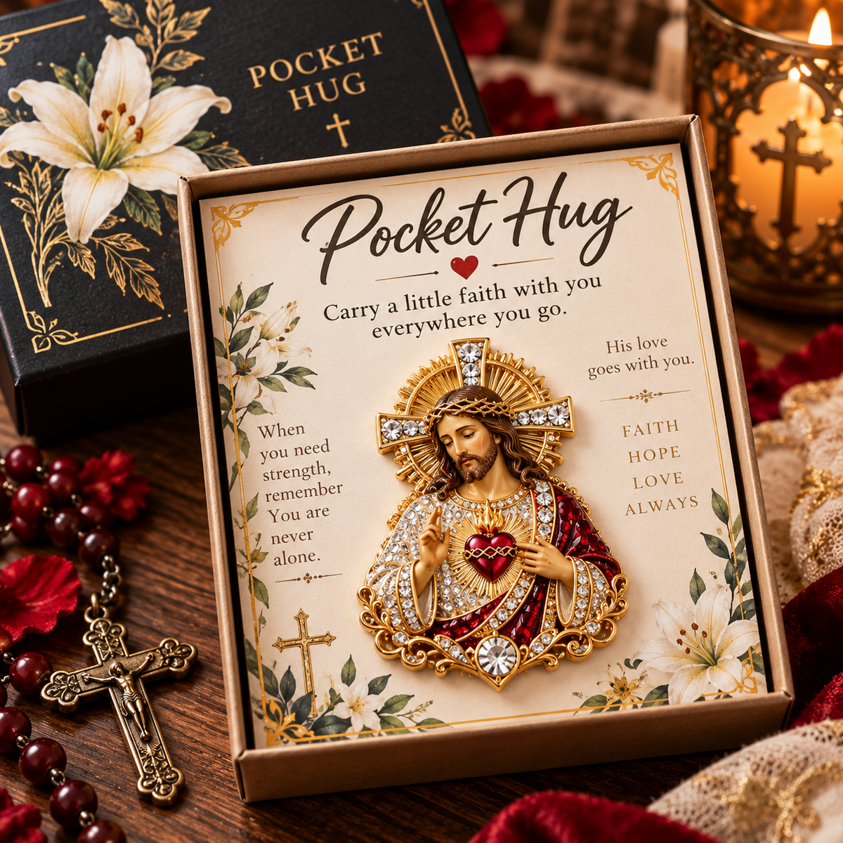 🙏✨ Carry the Faith™ Pocket Hug Collection ✝️❤️