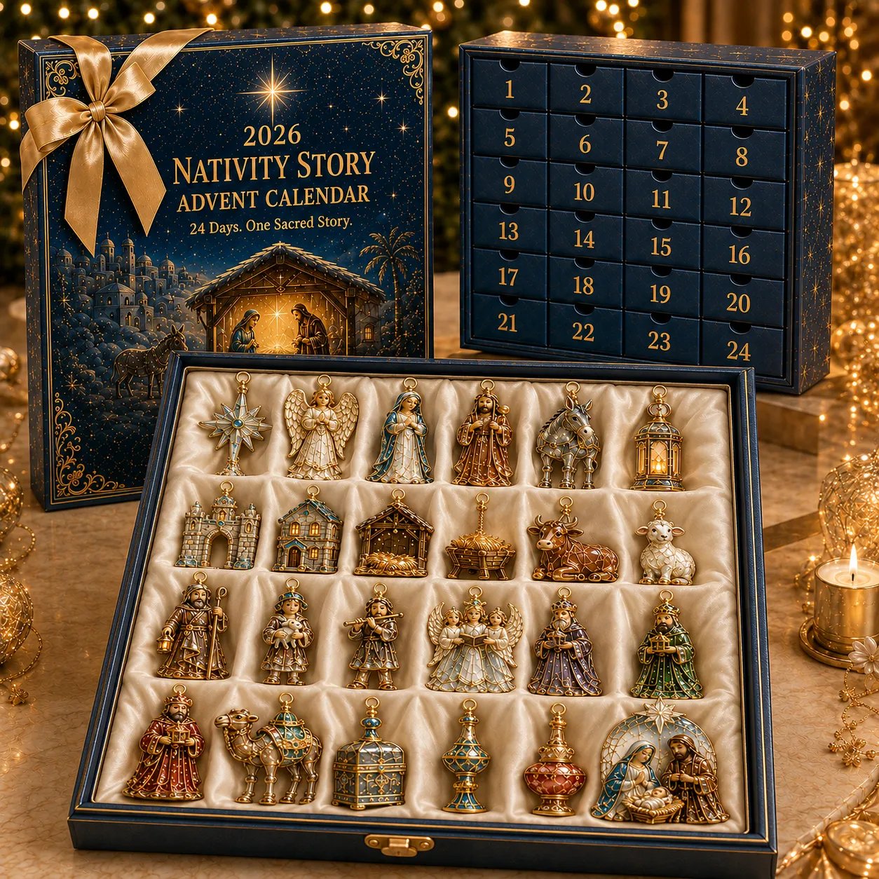 🎄 2026 Nativity Story Advent Calendar – 24 Days of Sacred Christmas Surprises