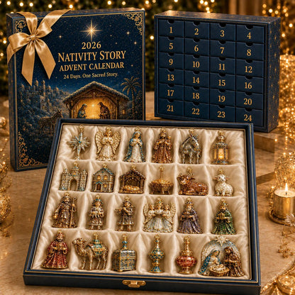 🎄 2026 Nativity Story Advent Calendar – 24 Days of Sacred Christmas Surprises