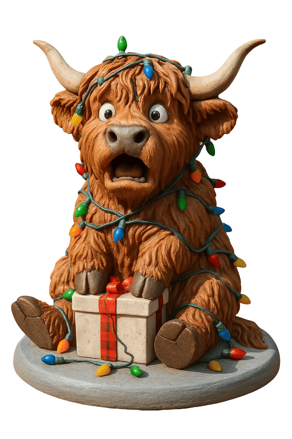 🎄 24 Days of Highland Cows Christmas Advent Calendar 2026 | 24 Unique 3D Cow Figures