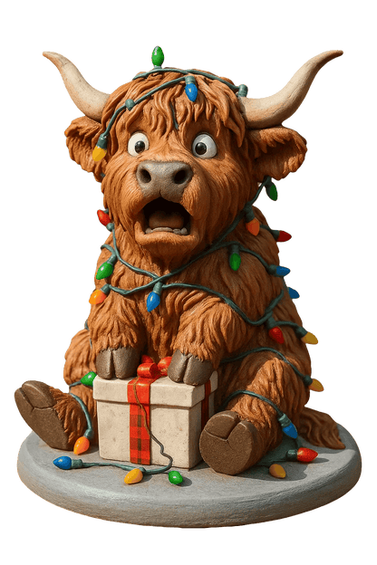 🎄 24 Days of Highland Cows Christmas Advent Calendar 2026 | 24 Unique 3D Cow Figures