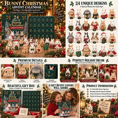 ✨🏆Early Holiday Sale 49% OFF🐇 2026 Christmas Bunny Collection