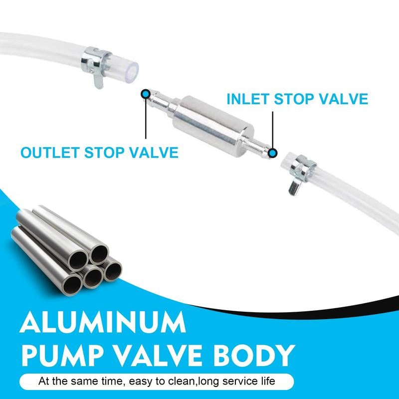 🔥 Brake Bleeder Hose 🔧 One-Way Check Valve Tube Bleeding Tool Kit