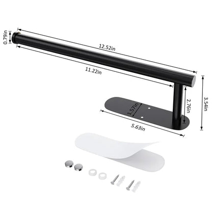 🔥LAST DAY 49% OFF-✨ EasyRoll Paper Towel Holder:No Drill Wall Mount 🧻