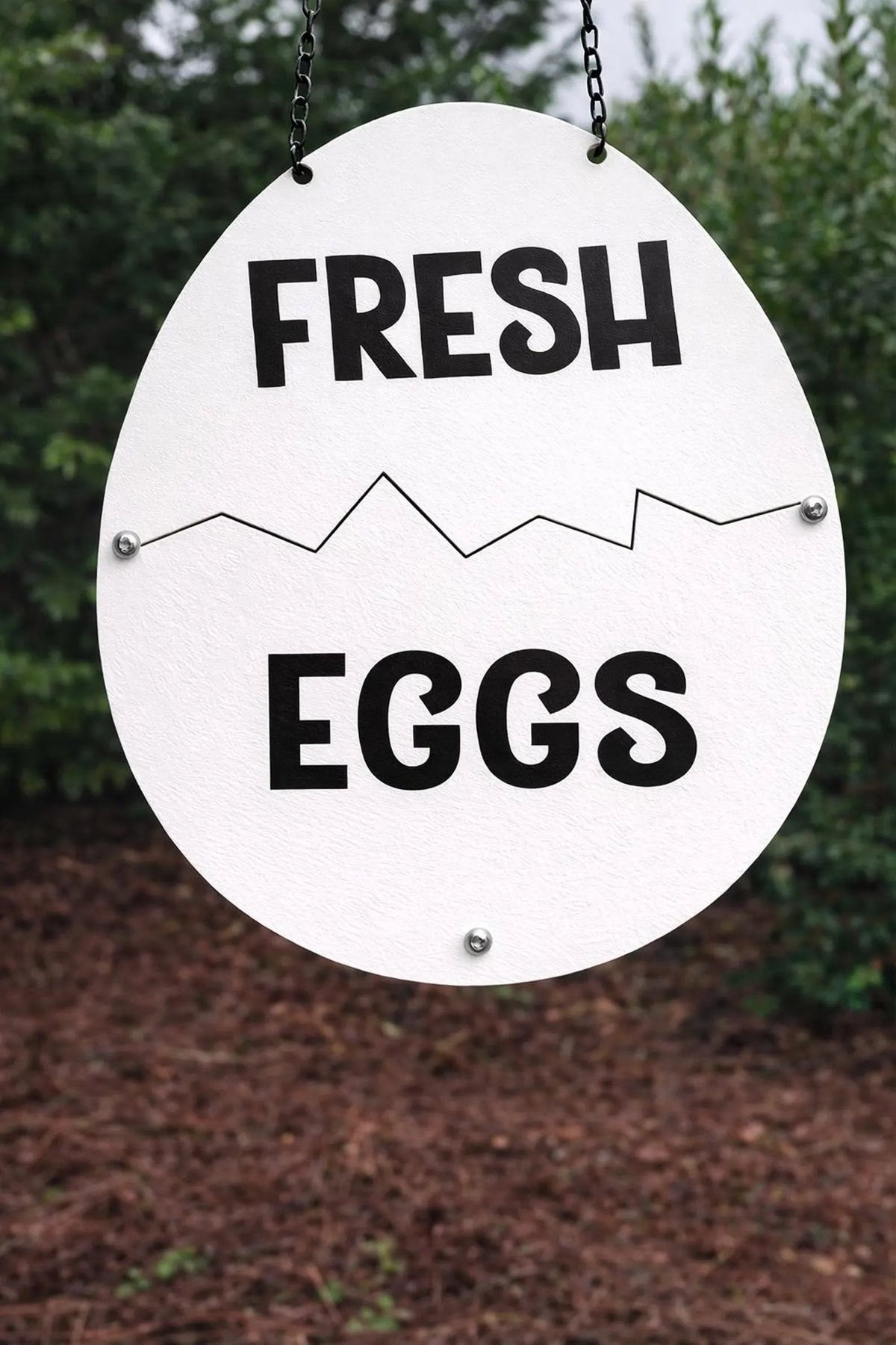 🥚Vintage Farm Fresh Eggs Metal Sign - Rustic Coop & Market Decor🏠🐔