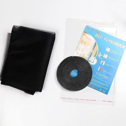 Self-Adhesive Window Fly Screen Mesh – Cut-to-Size Insect & Mosquito Net for Windows