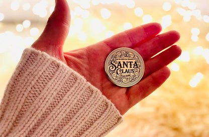 🎄🎅Santa Gold Coin ‘THANK YOU For The Milk & Cookies’!