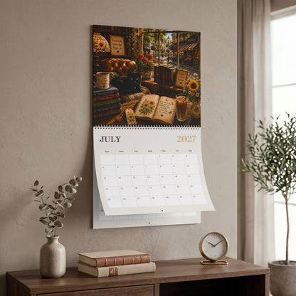 Bookstore Whiskers 2027 Calendar