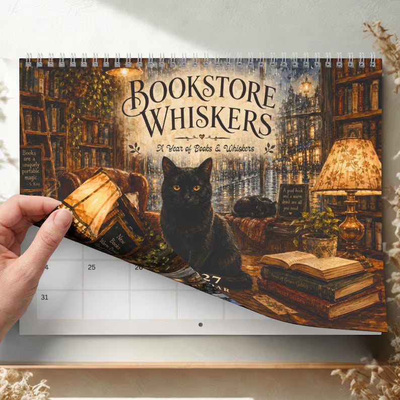Bookstore Whiskers 2027 Calendar