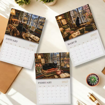 Bookstore Whiskers 2027 Calendar
