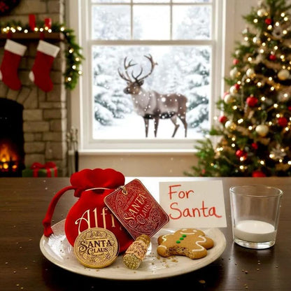 🎄🎅Santa Gold Coin ‘THANK YOU For The Milk & Cookies’!