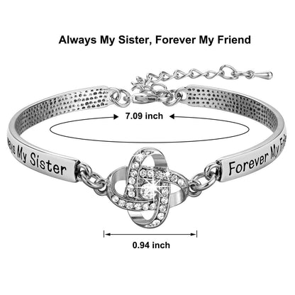 A Bracelet That Celebrates Your Unbreakable Friendship ❤️The Lucky Four-Leaf Clover Bracelet A symbol of luck, love, and the bond between best friends.