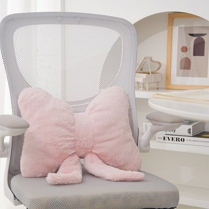 🐆🎀Leopard Print Bowknot Throw Pillow