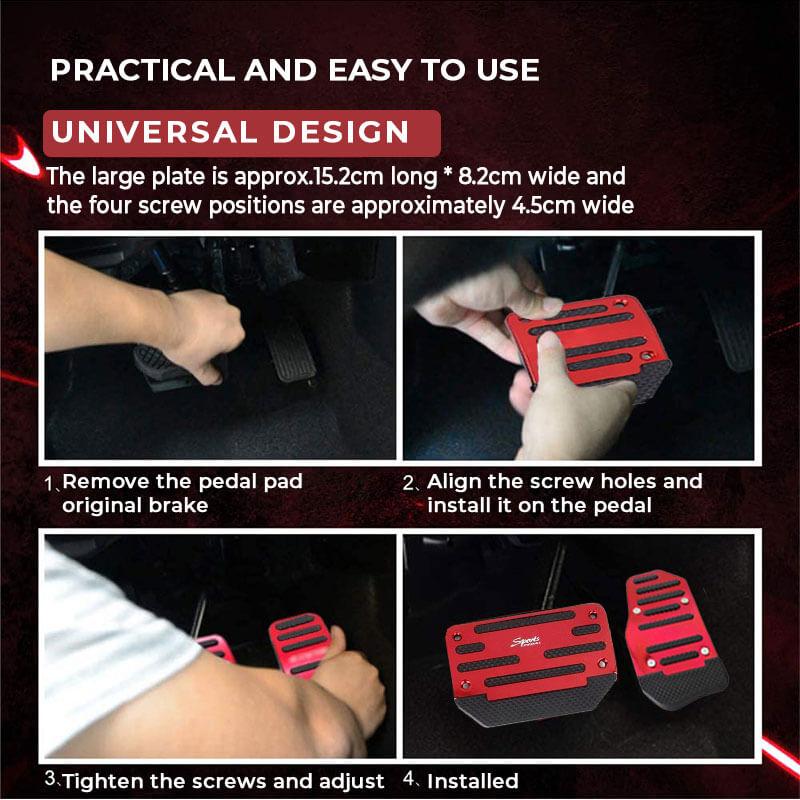 📢📢49% OFF !! ⏰ Car Anti-Skid Pedal - Secure Grip & Easy Install, Prevents Foot Slipping for Safe Driving ⚡📦