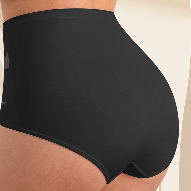 🌸 Last Day Special Price £9.99 ! 🔥Plus-Size High-Waist Cross Tummy Control Panties