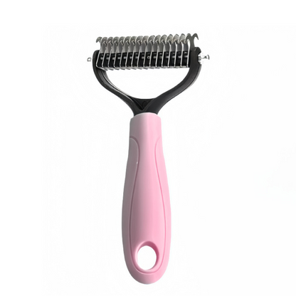 ⏰LAST DAY SALE: Only £8.99🔥Dual-Sided Pet Grooming Comb for Dogs & Cats