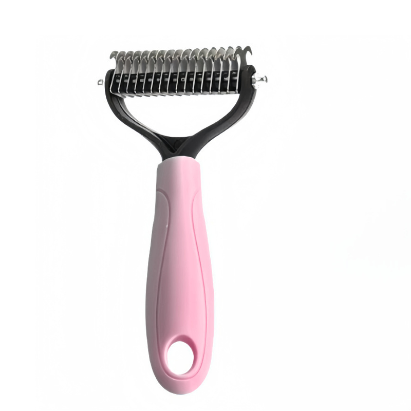 ⏰LAST DAY SALE: Only £8.99🔥Dual-Sided Pet Grooming Comb for Dogs & Cats