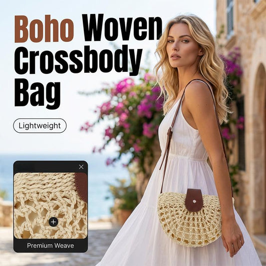 ⏰Woven Crossbody Bag for Women