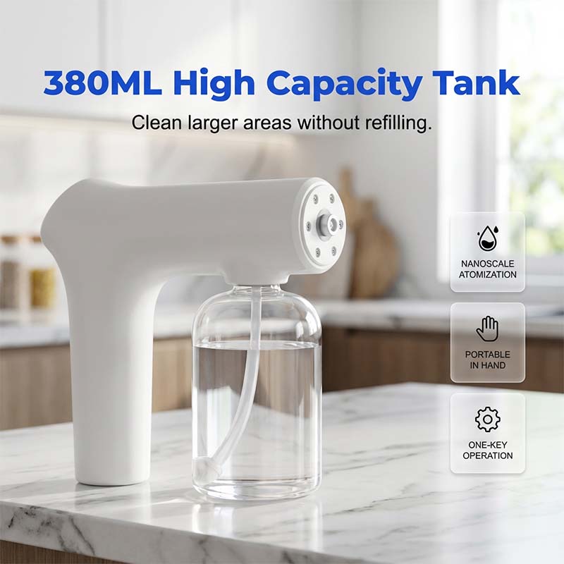🥳2026 HOT SALE🥳💞50K+ SOLD!🚗🏠 50% OFF! Cordless Nano Spray Gun – Adjustable mist, no cord hassle. Perfect for disinfection & dusting. A cleaning essential! 🔫🌿