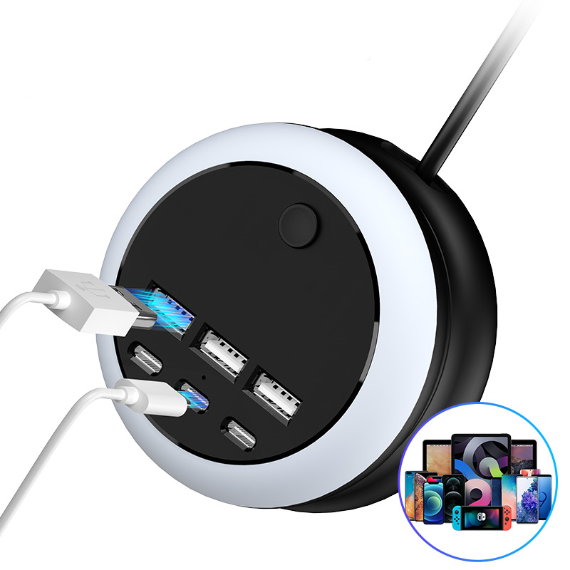 🔥Portable 6-Port Charging Station