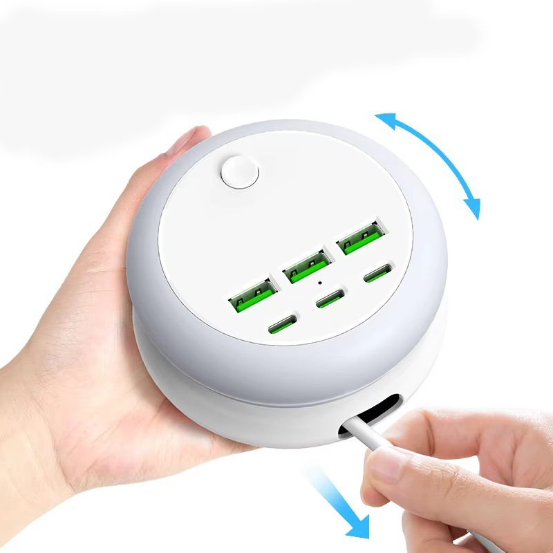 🔥Portable 6-Port Charging Station