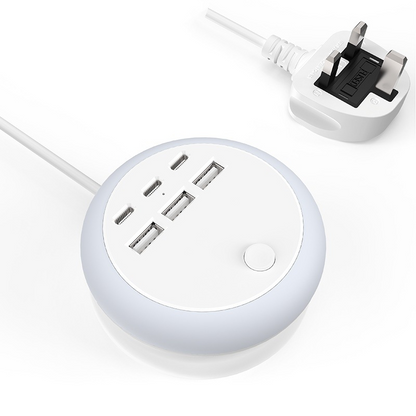 🔥Portable 6-Port Charging Station