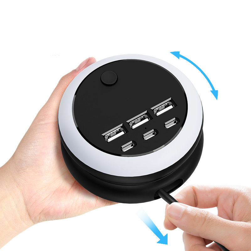 🔥Portable 6-Port Charging Station
