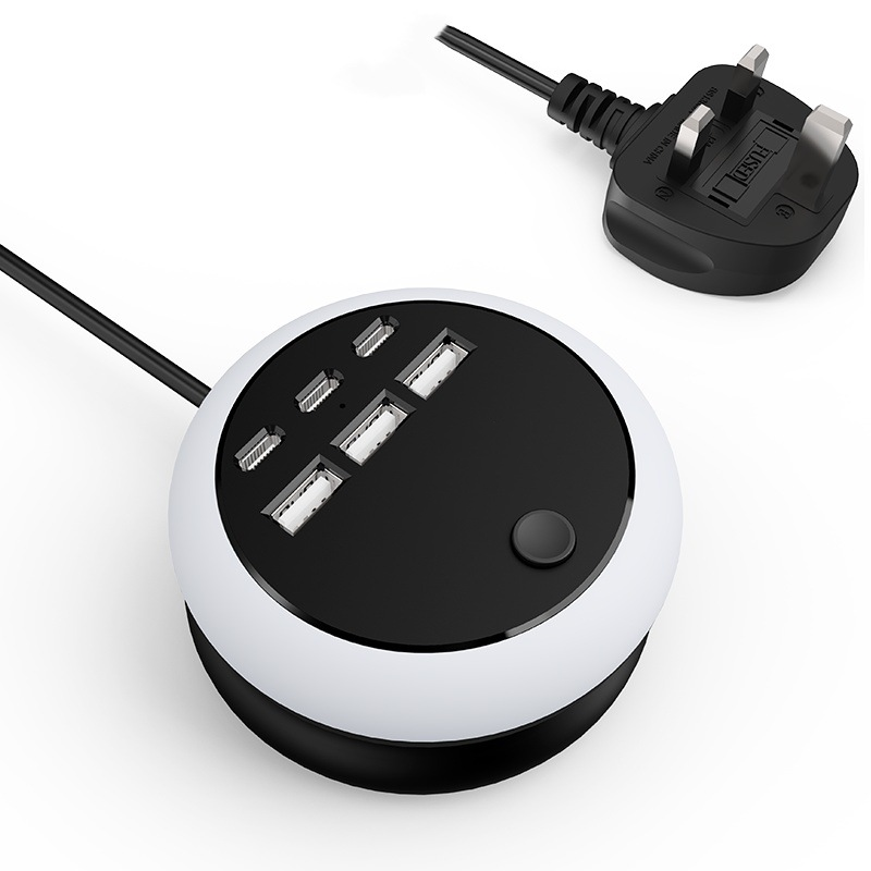🔥Portable 6-Port Charging Station