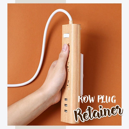 📢 LIMITED TIME 49% OFF! ⏰ No Trace Self-Adhesive Row Plug Retainer – Keep Power Strips Tidy, Reusable & Easy Install 🔌