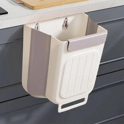Multipurpose Hanging Collapsible Trash Can for Kitchen