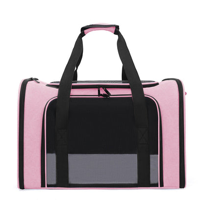 🏆LAST DAY 49% OFF🐾Large Foldable Mesh Cat Carrier Bag