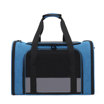 🏆LAST DAY 49% OFF🐾Large Foldable Mesh Cat Carrier Bag