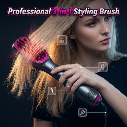 Professional 3-in-1 Hot Air Brush