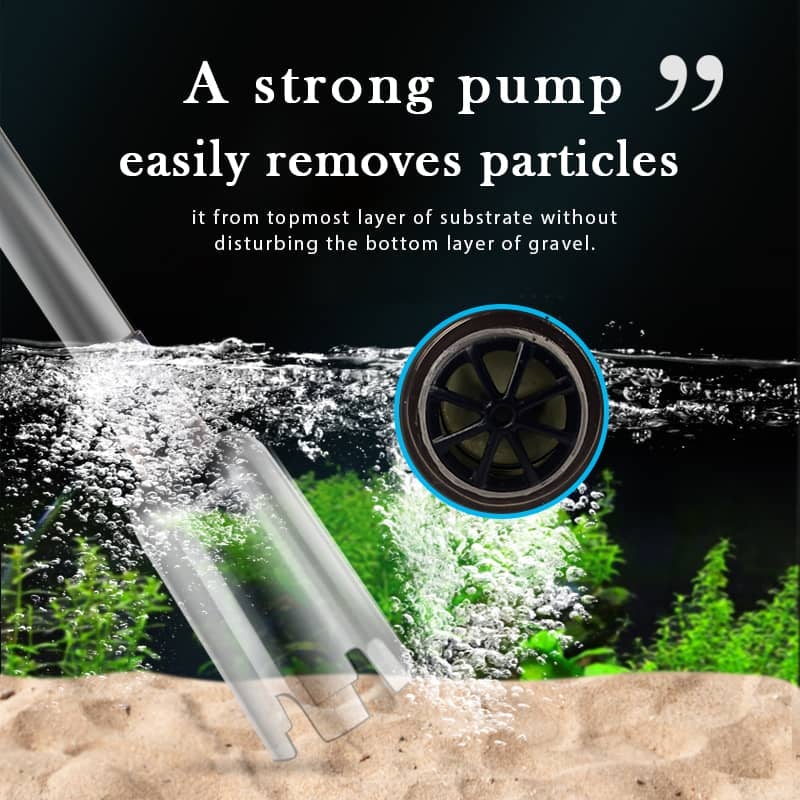 Electric Aquarium Gravel Cleaner✨