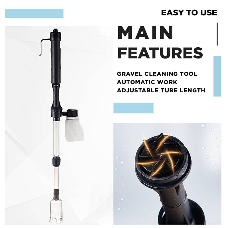Electric Aquarium Gravel Cleaner✨