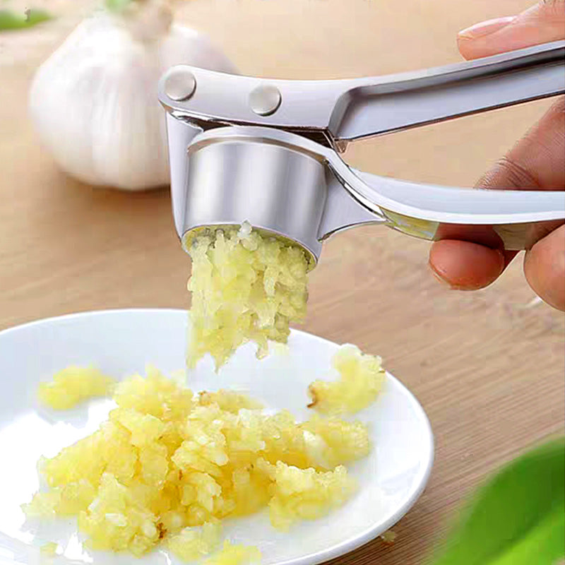 📢📢45% OFF 🥳Garlic Press Masher – Crush Garlic Fast Without Sticky Hands