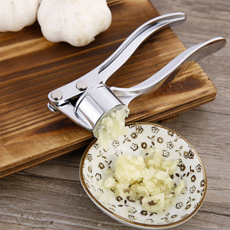 📢📢45% OFF 🥳Garlic Press Masher – Crush Garlic Fast Without Sticky Hands