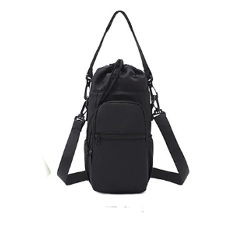Water Bottle Carrier Bag with Phone Pockets